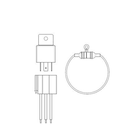 RACOR Repl Kit, Heater Relay, RK11861 RK11861